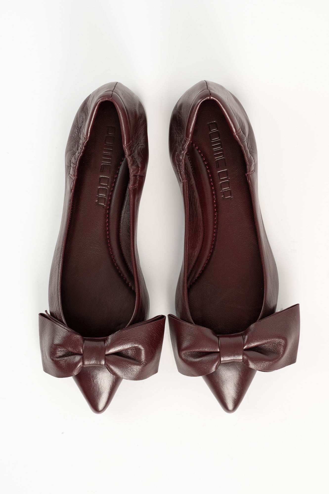 Flat Shoe Ingrid 798 | Burgundy Leather