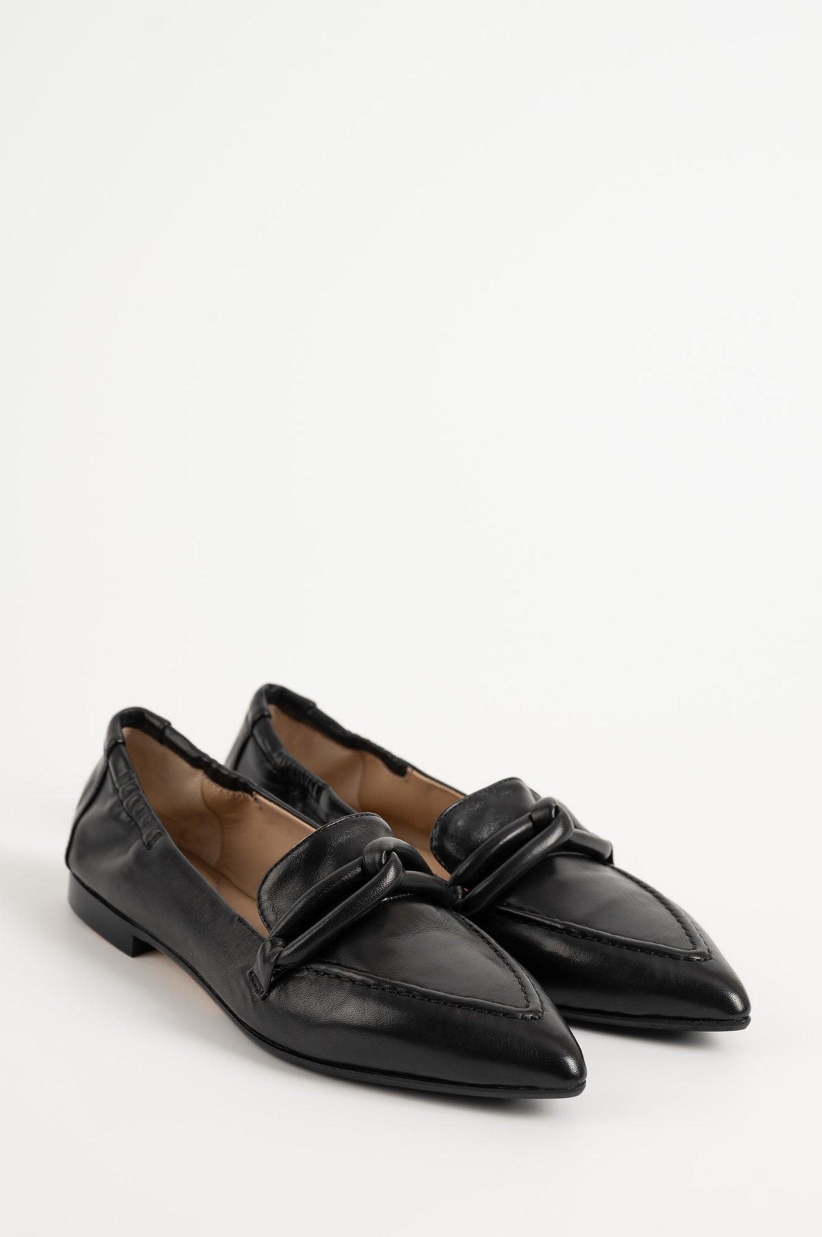 Loafer Grace 813 | Svart Skinn