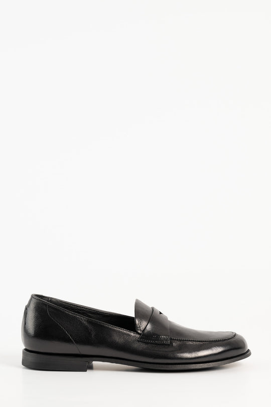 Penny Loafer Abidal | Black Calf Leather