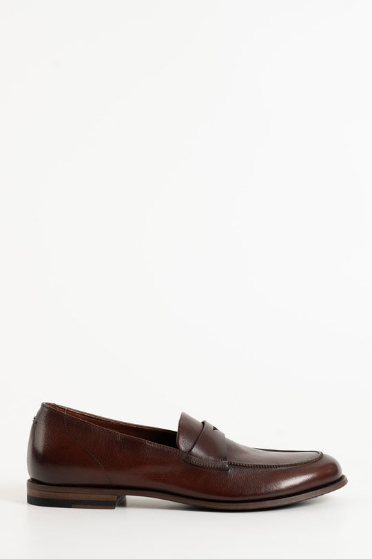 Penny Loafer Abidal | Dark Brown Calf Leather
