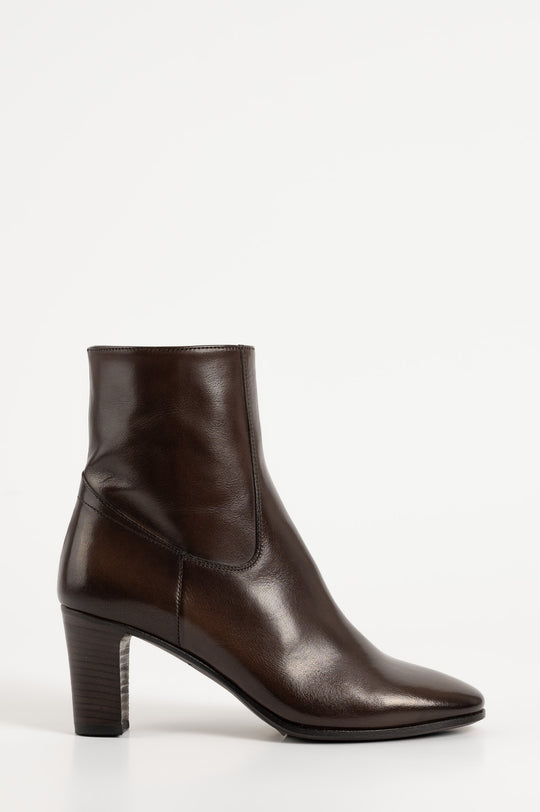 Ankle Boot Nibs | Brown Calf Leather