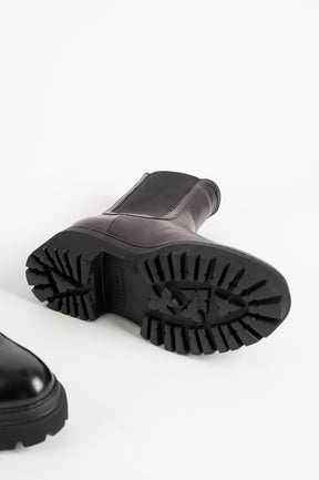 Warm Lined Boot Stim 515 | Black Leather