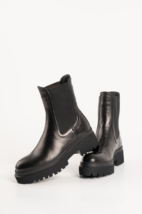 Warm Lined Boot Stim 515 | Black Leather