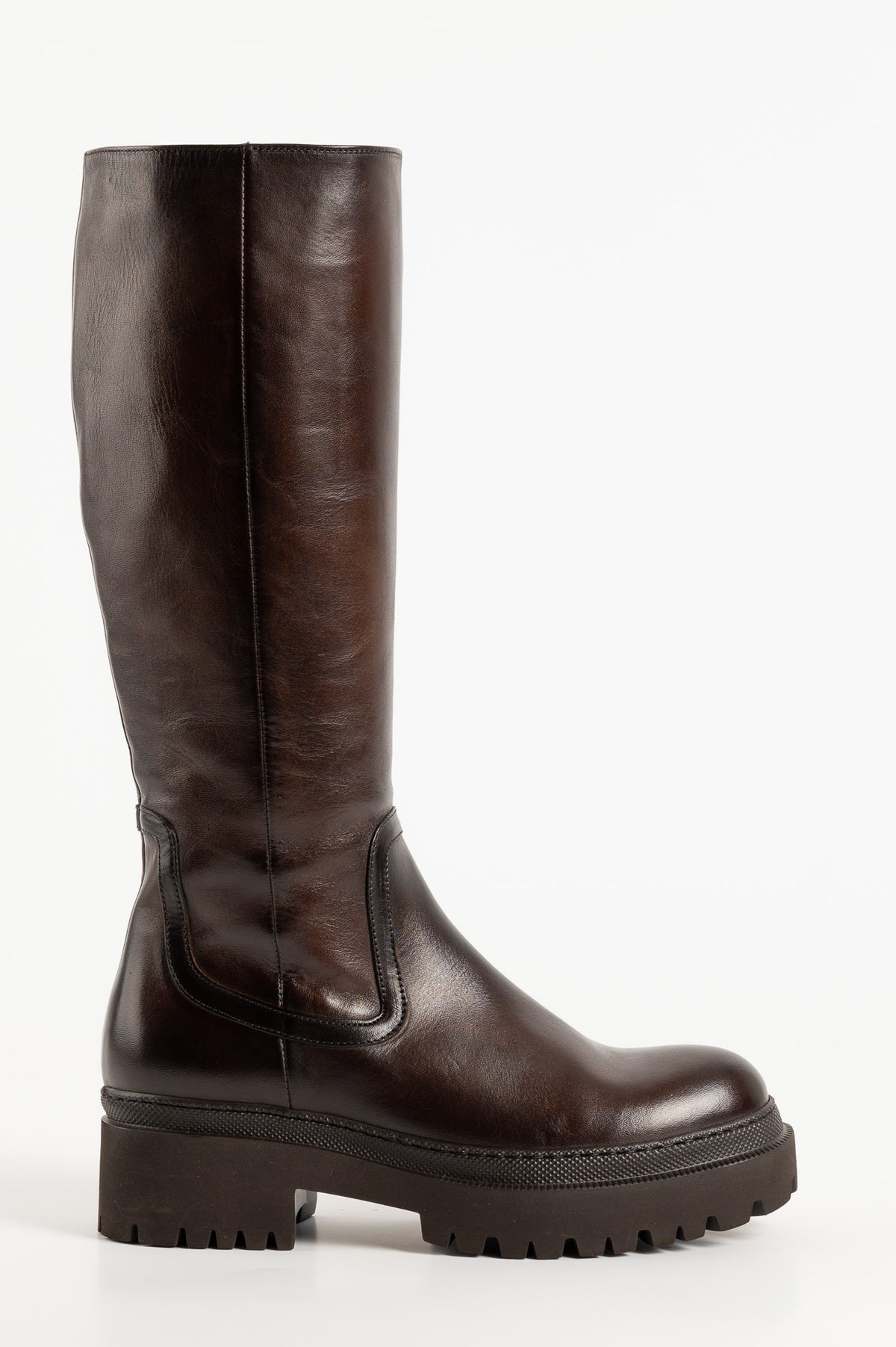 High Boot Stim 526 | Brown Leather