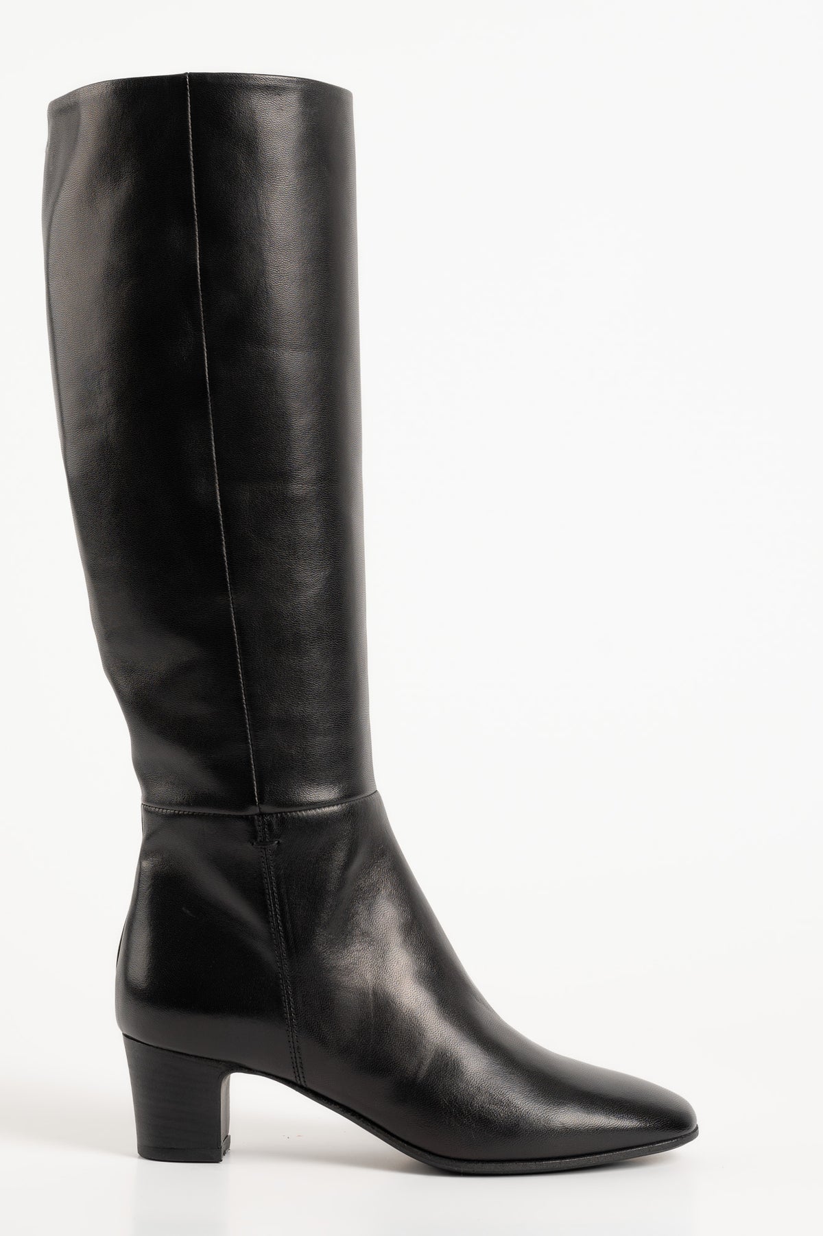 High Boot 653 | Black Leather