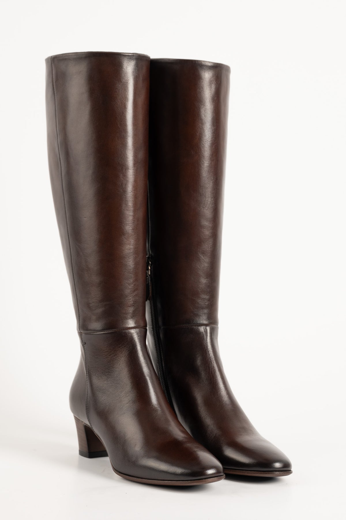 High Boot 653 | Brown Leather