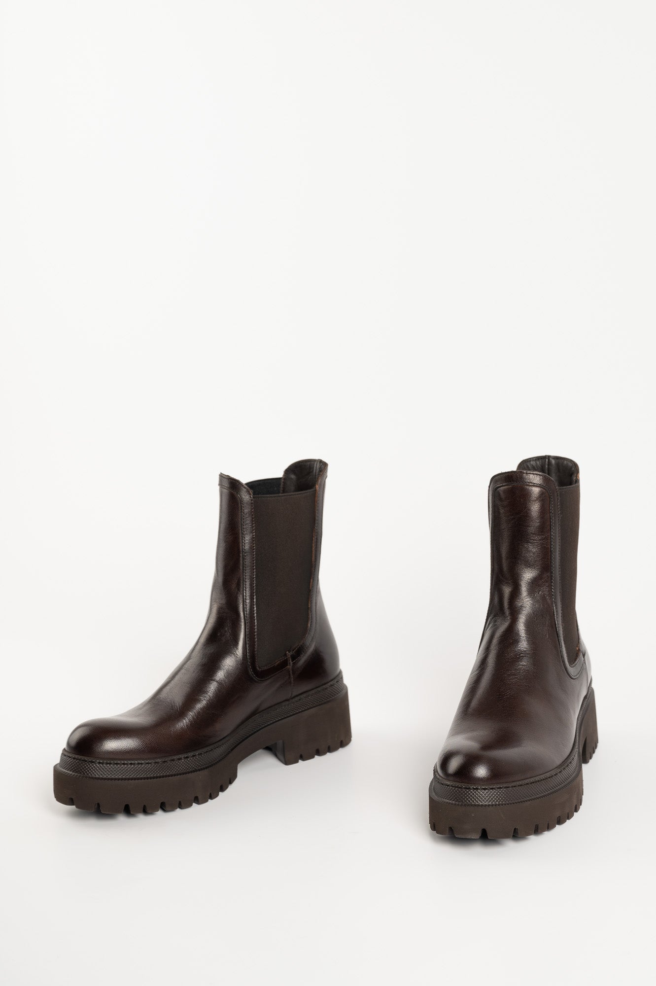 Boot Stim 691 | Dark Brown Leather
