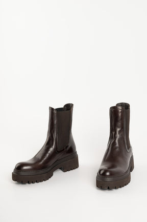 Boot Stim 691 | Dark Brown Leather