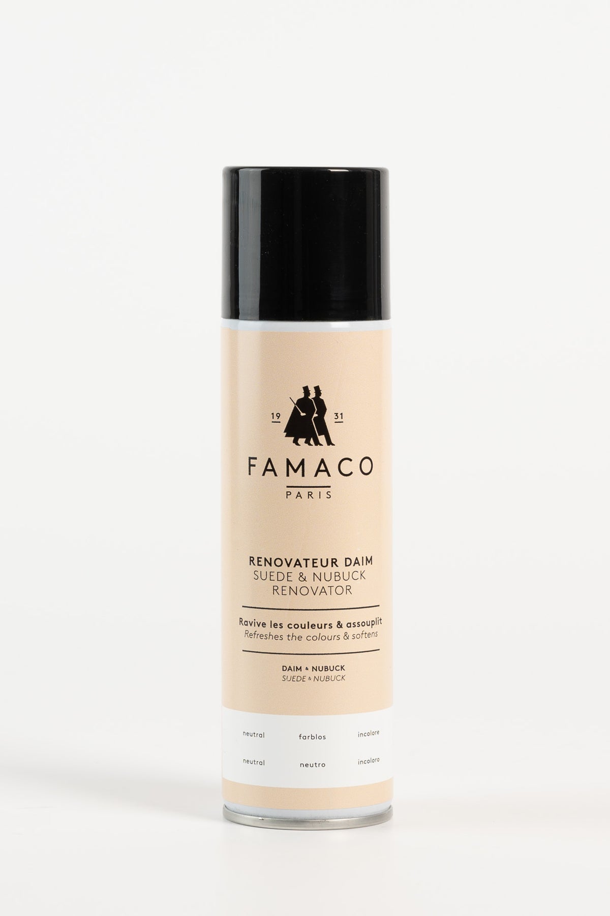 Suede & Nubuck Renovator Spray Neutral | Renovateur Daim Naturelle 250ml