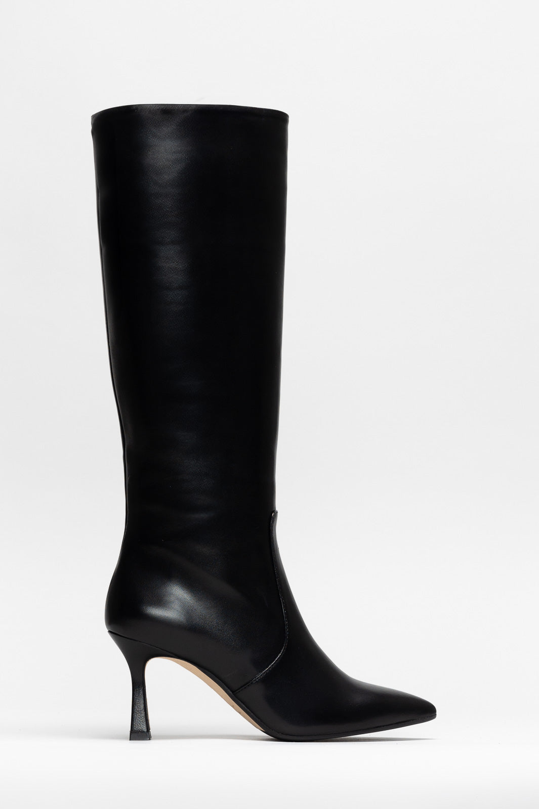 High Boot Alina | Black Calf Leather