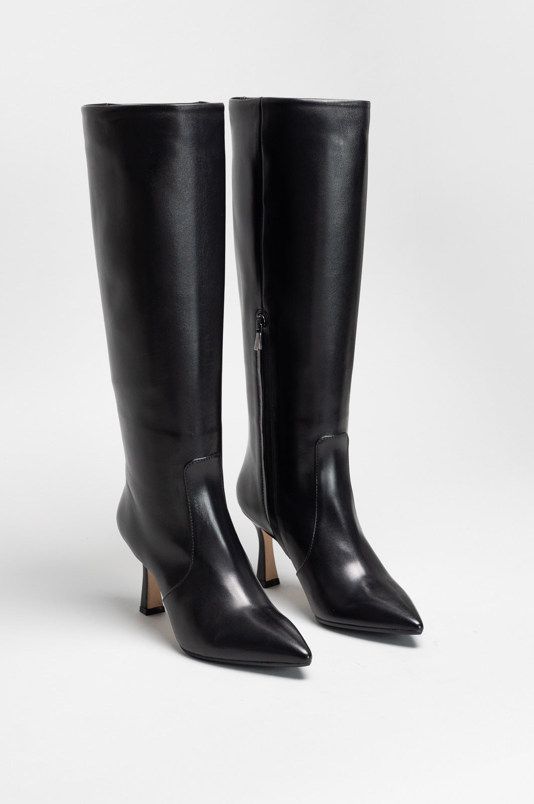 High Boot Alina | Black Calf Leather