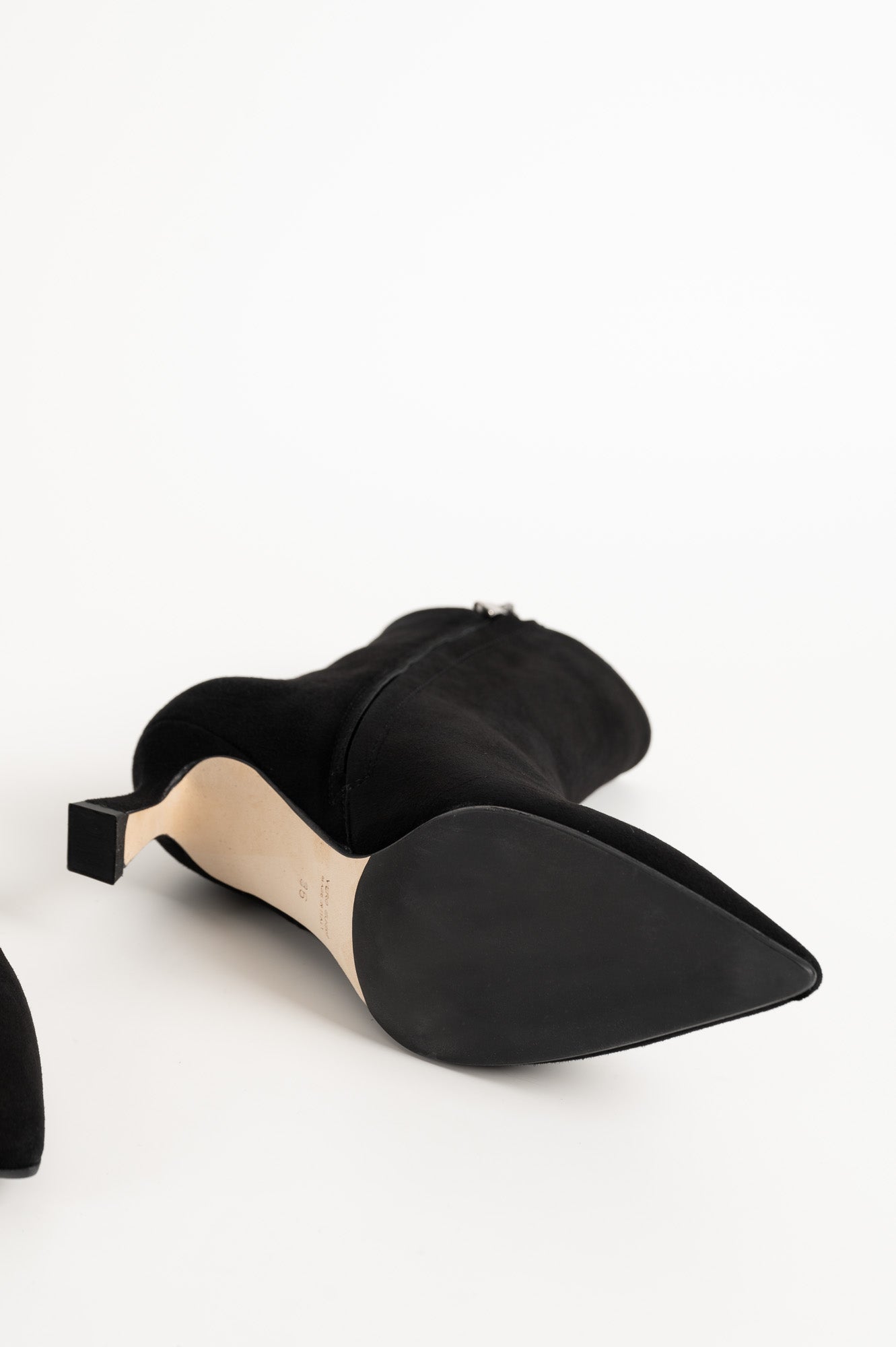 Ankle Boot Anastasia 5,5 cm | Deep Black Suede