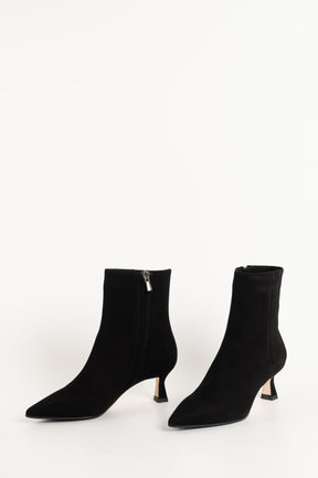 Ankle Boot Anastasia 5,5 cm | Deep Black Suede