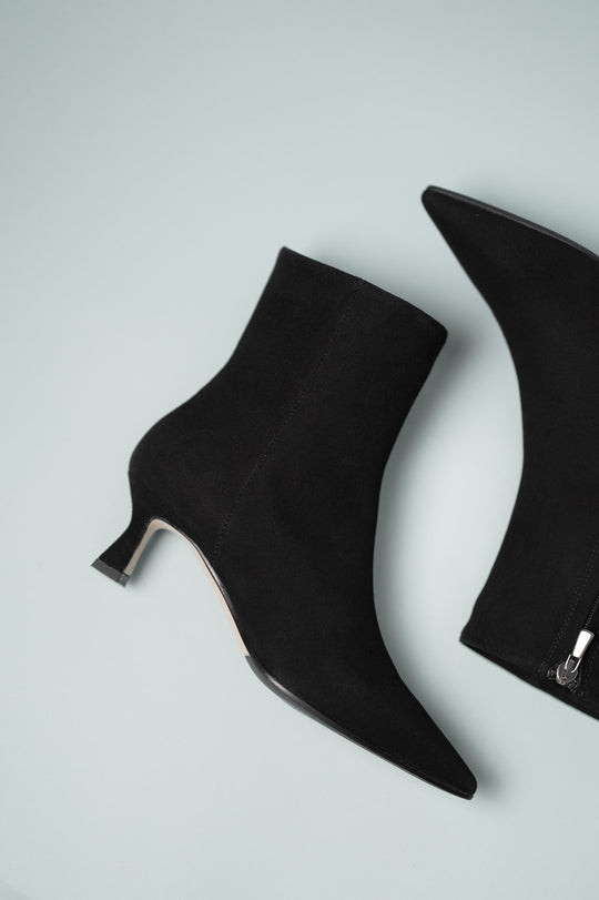Ankle Boot Anastasia 5,5 cm | Deep Black Suede