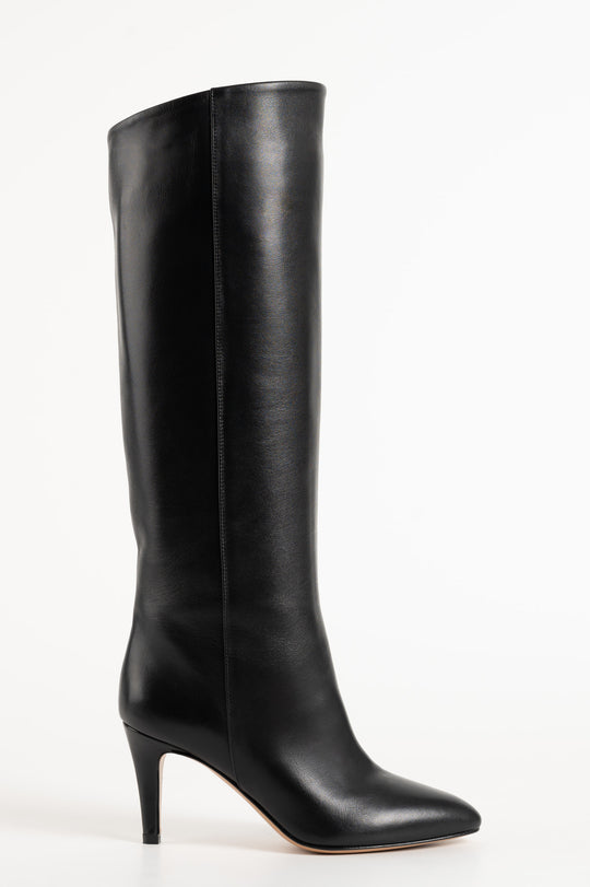 High Boot Stella | Black Nappa Leather