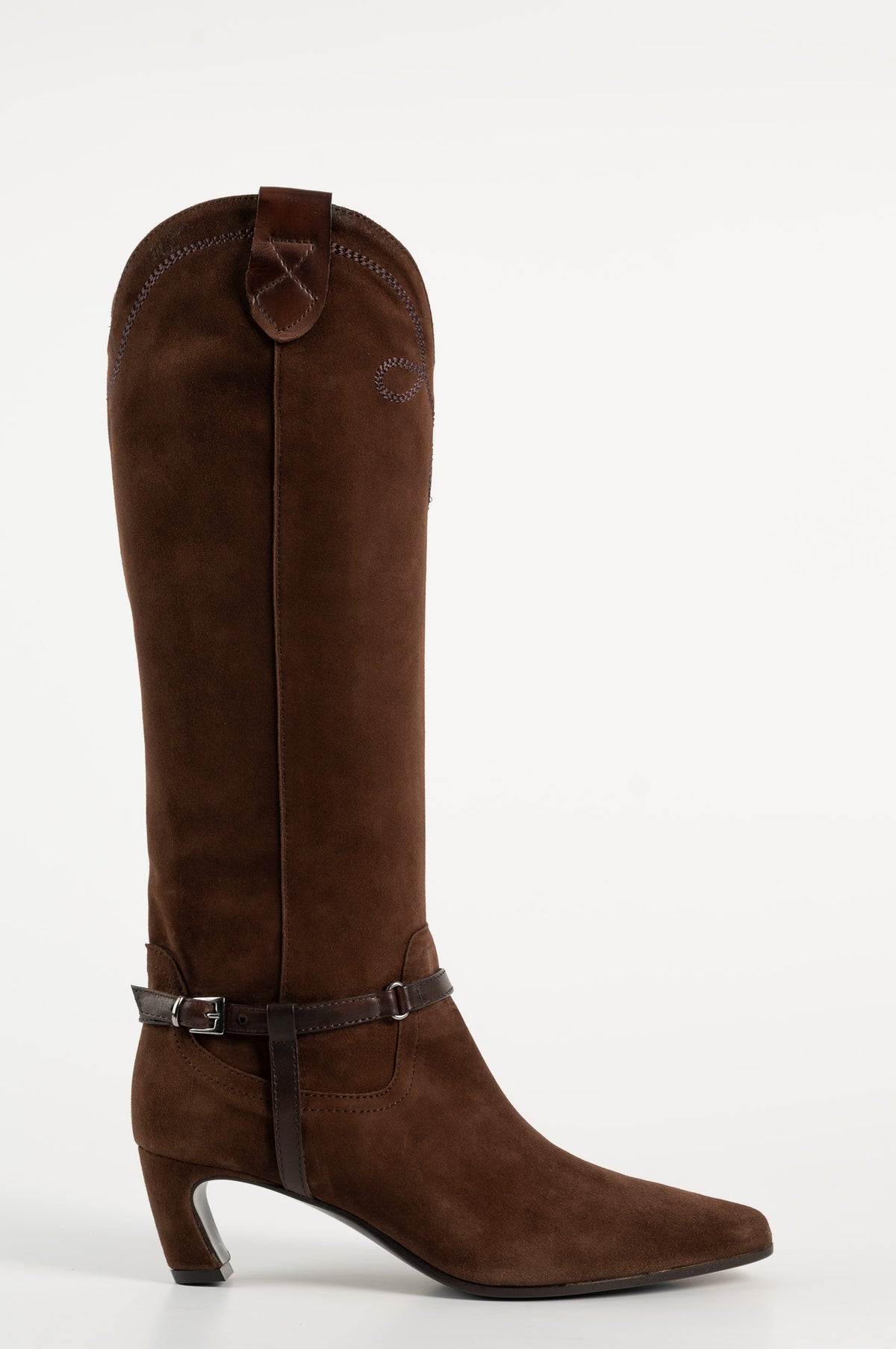 High Boot Zeline 201 | Brown Suede