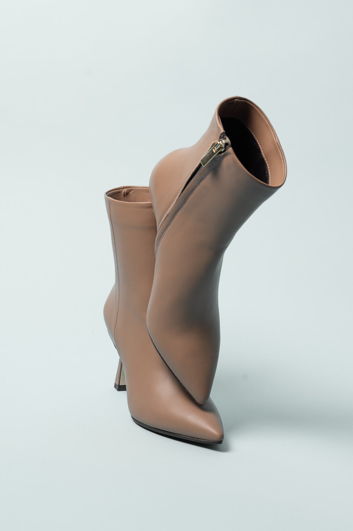 Ankle Boot Anastasia 8 cm | Caramel Beige Nappa
