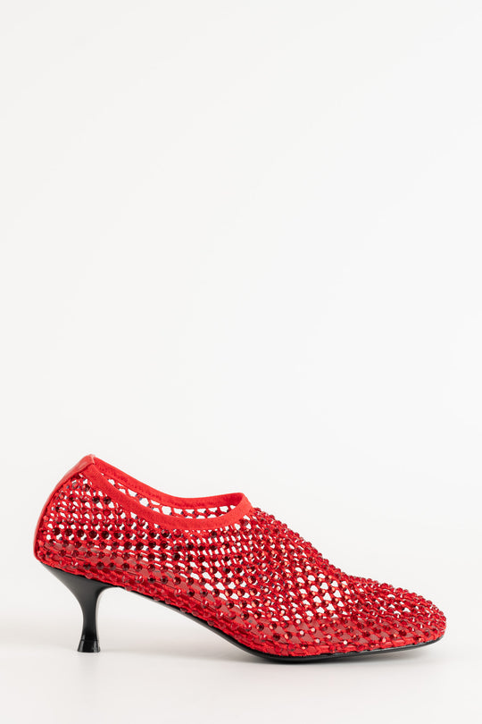 Crystal Pump Jewels | Romantic Red Strass