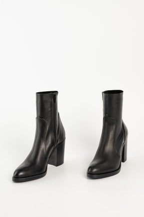 Ankle Boot 327 | Black Leather