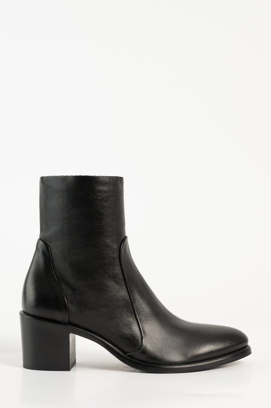 Signature Ankle Boot 5,5cm | Black Calf Leather