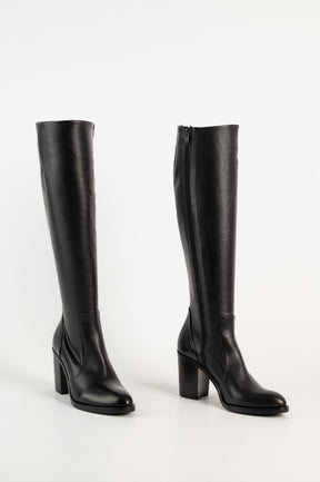 High Boot 939 | Black Leather