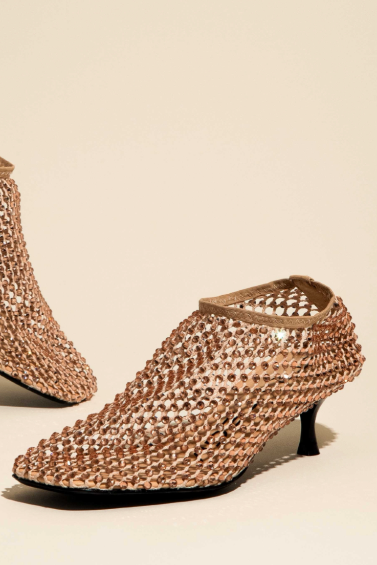 Pump Jewels 014 | Sand Strass
