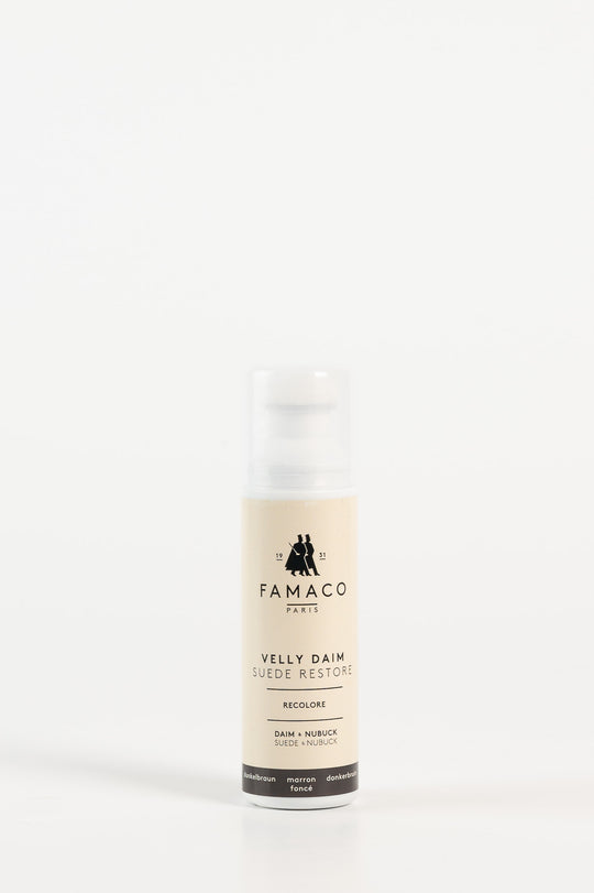 Suede & Nubuck Restore Lotion Dark Brown | Velly Daim Marron Foncé 75ml