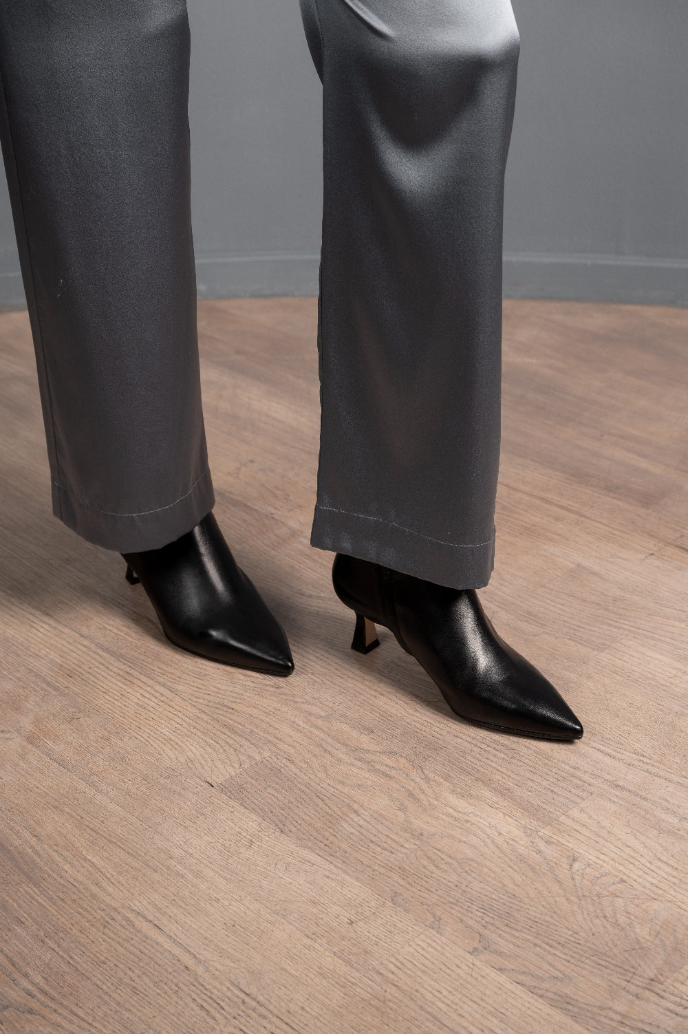 Ankle Boot Anastasia 5,5 cm | Black Nappa Leather