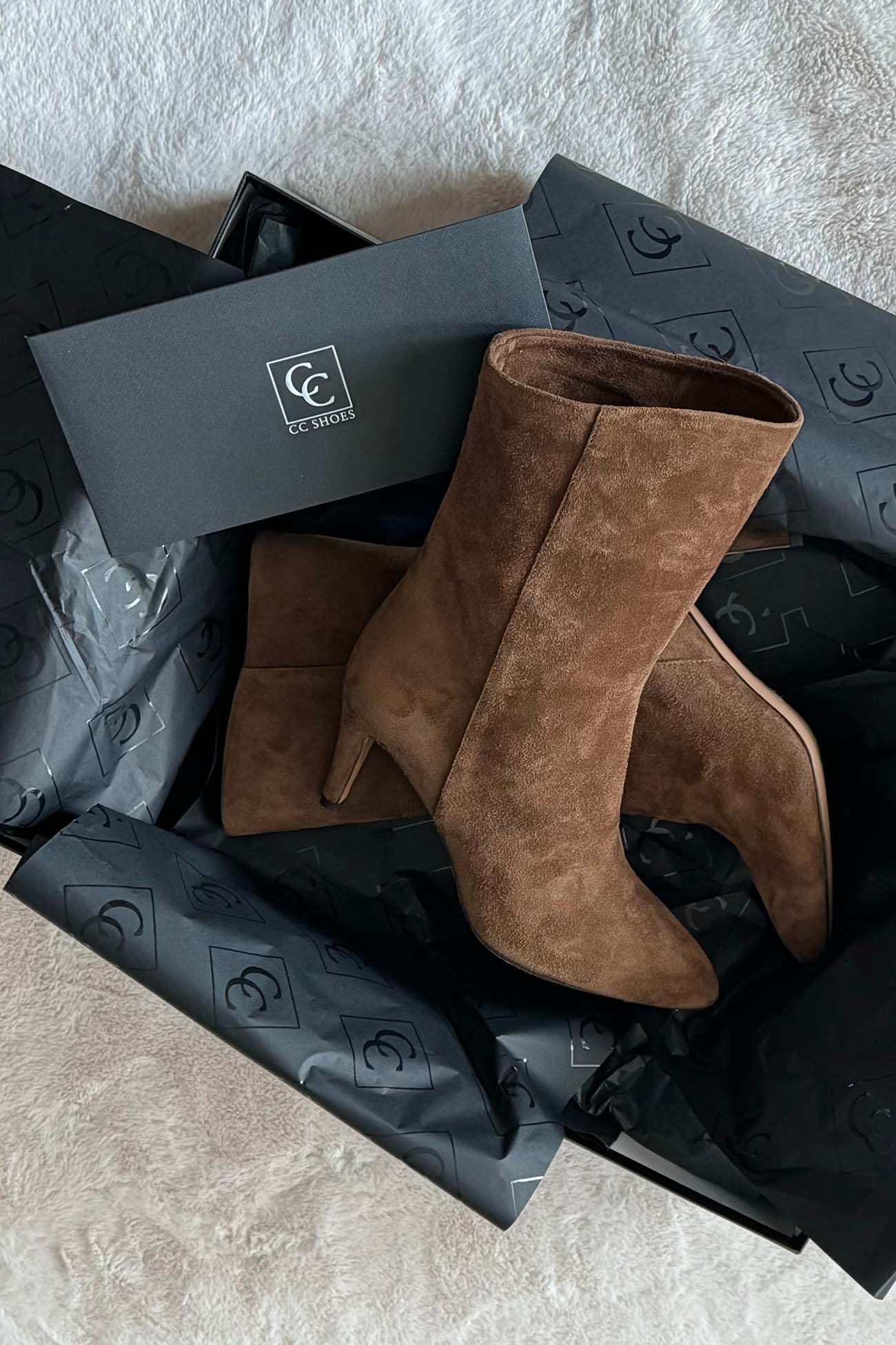 Ankle Boot Sasha 047 | Brown Suede