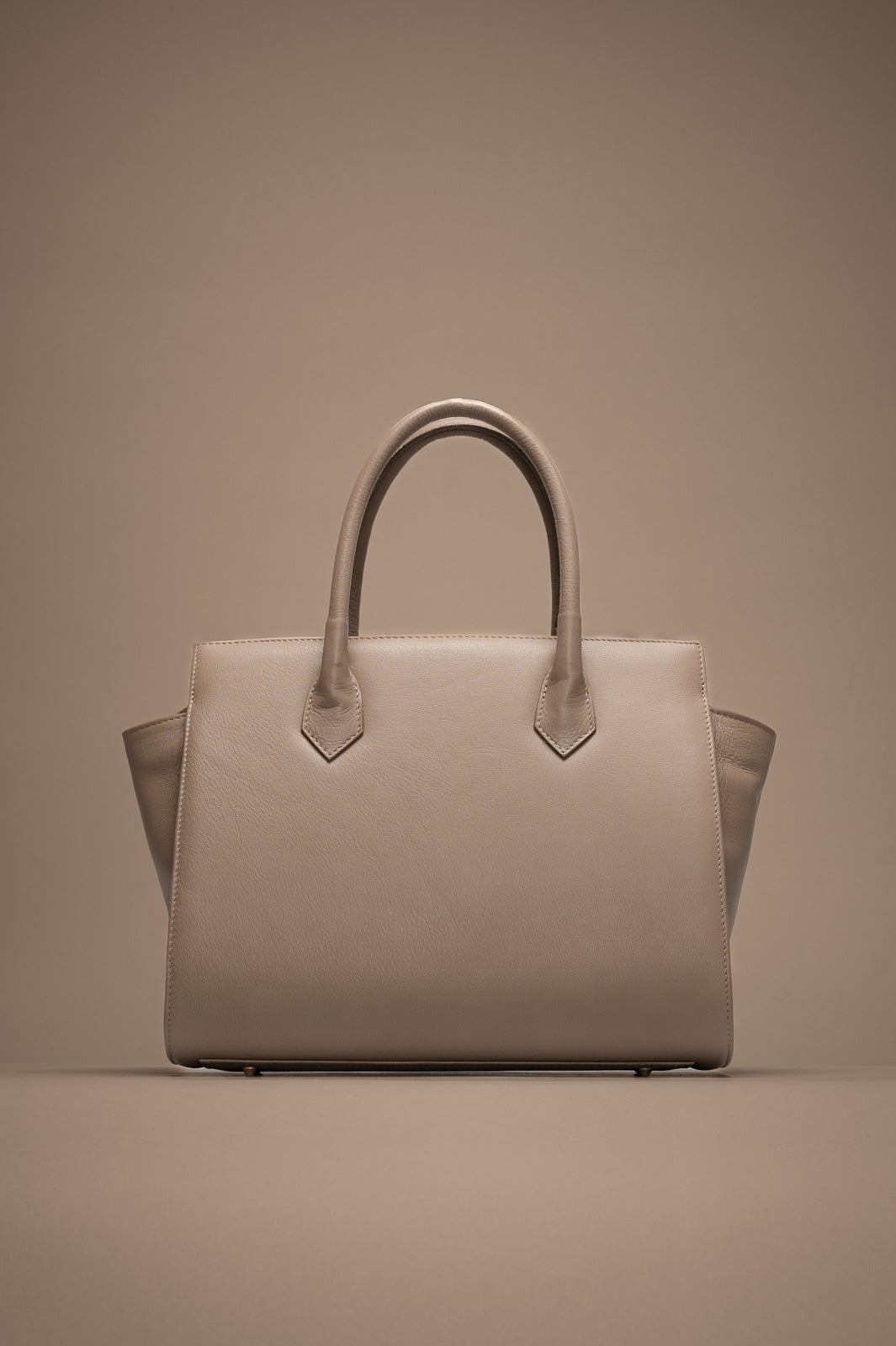 Crossbody Handbag Lioré | Beige Padded Nappa Leather