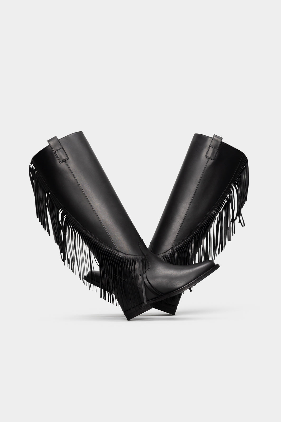 Wedge High Boot Aracc | Noble Black Calf Leather