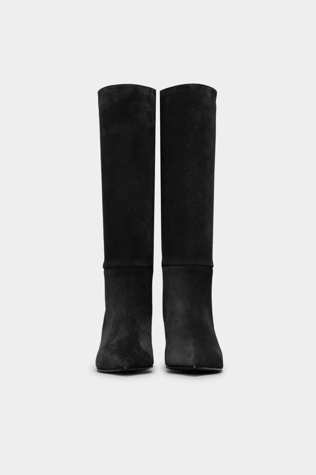 High Boot Vela | Deep Black Suede