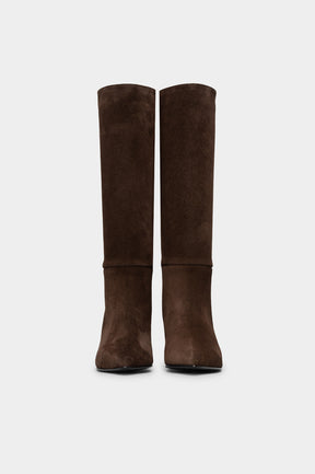 High Boot Vela | Cacao Brown Suede