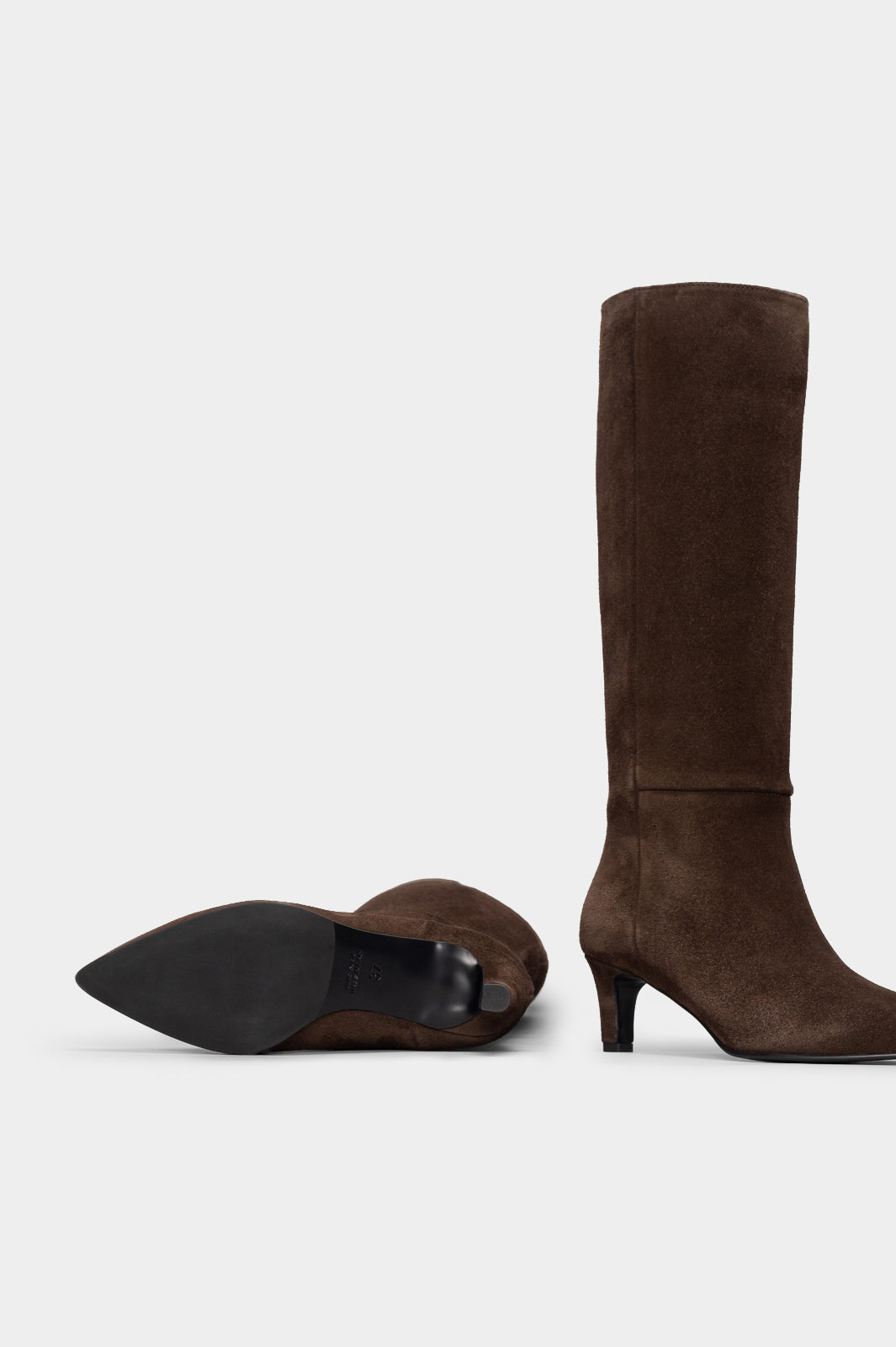 High Boot Vela | Cacao Brown Suede