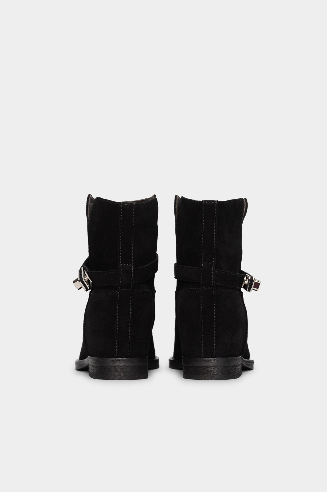Wedge Boot Cavia | Deep Black Suede
