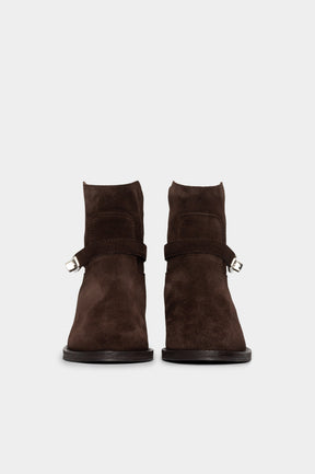 Wedge Boot Cavia | Cacao Brown Suede