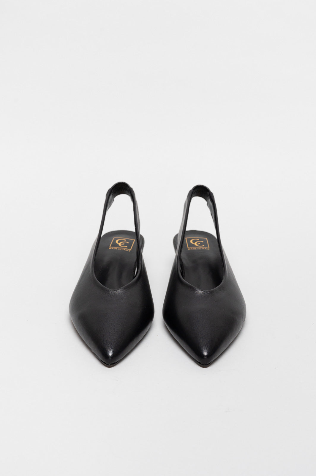 Slingback Pump Lay | Black Nappa Leather