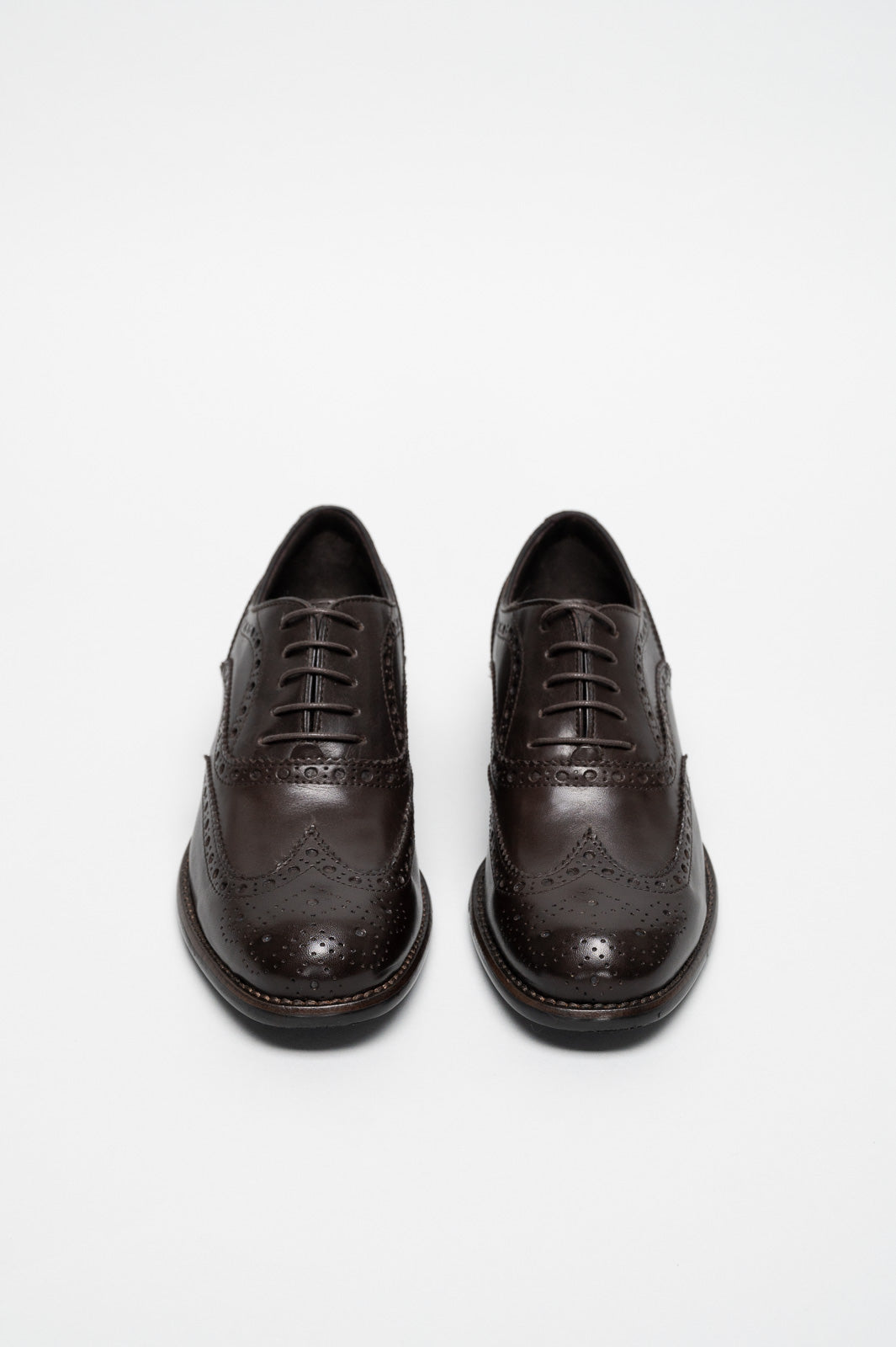 Women's Oxford Brogue Virel | Mocha Brown Calf Leather