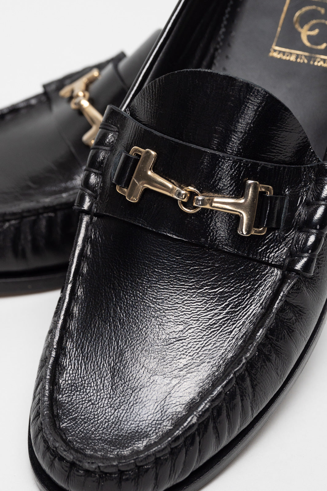 Horsebit Loafer Verlux | Deep Black Patent Nappa Leather