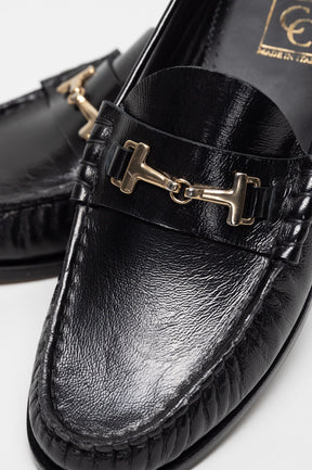 Horsebit Loafer Verlux | Deep Black Patent Nappa Leather