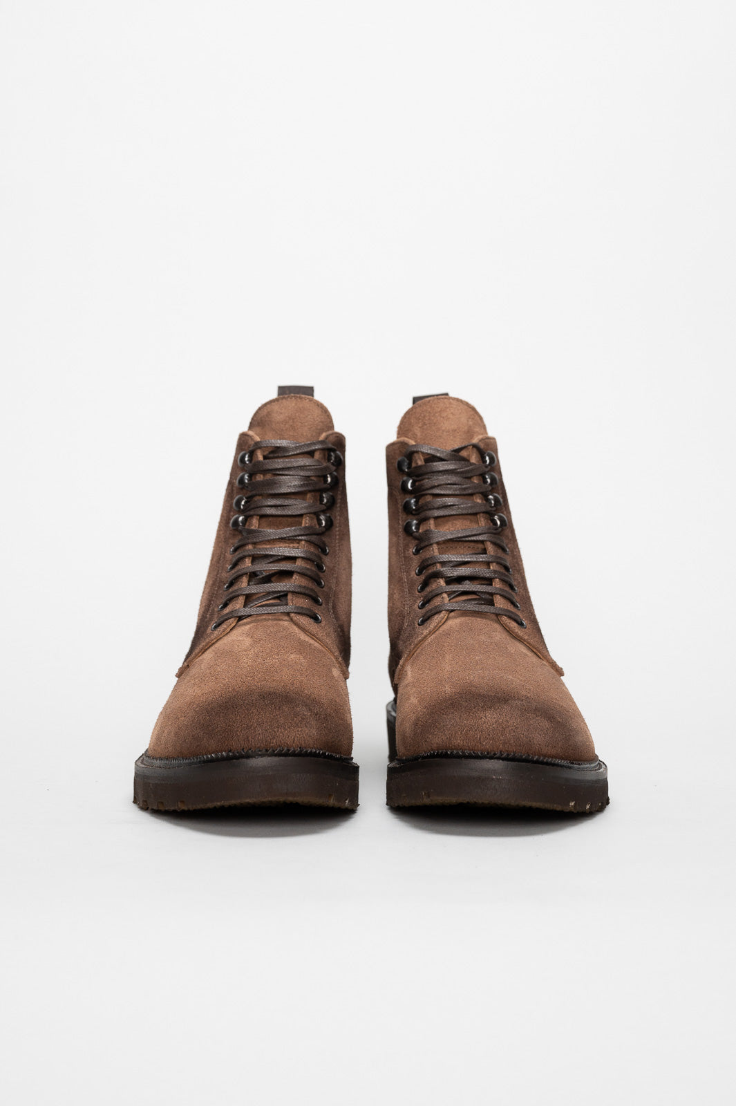 Men's Lace-Up Boot Puglia | Antique Beige Suede