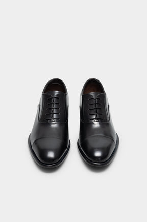 Men's Classic Oxford Napoli | Noble Black Calf Leather