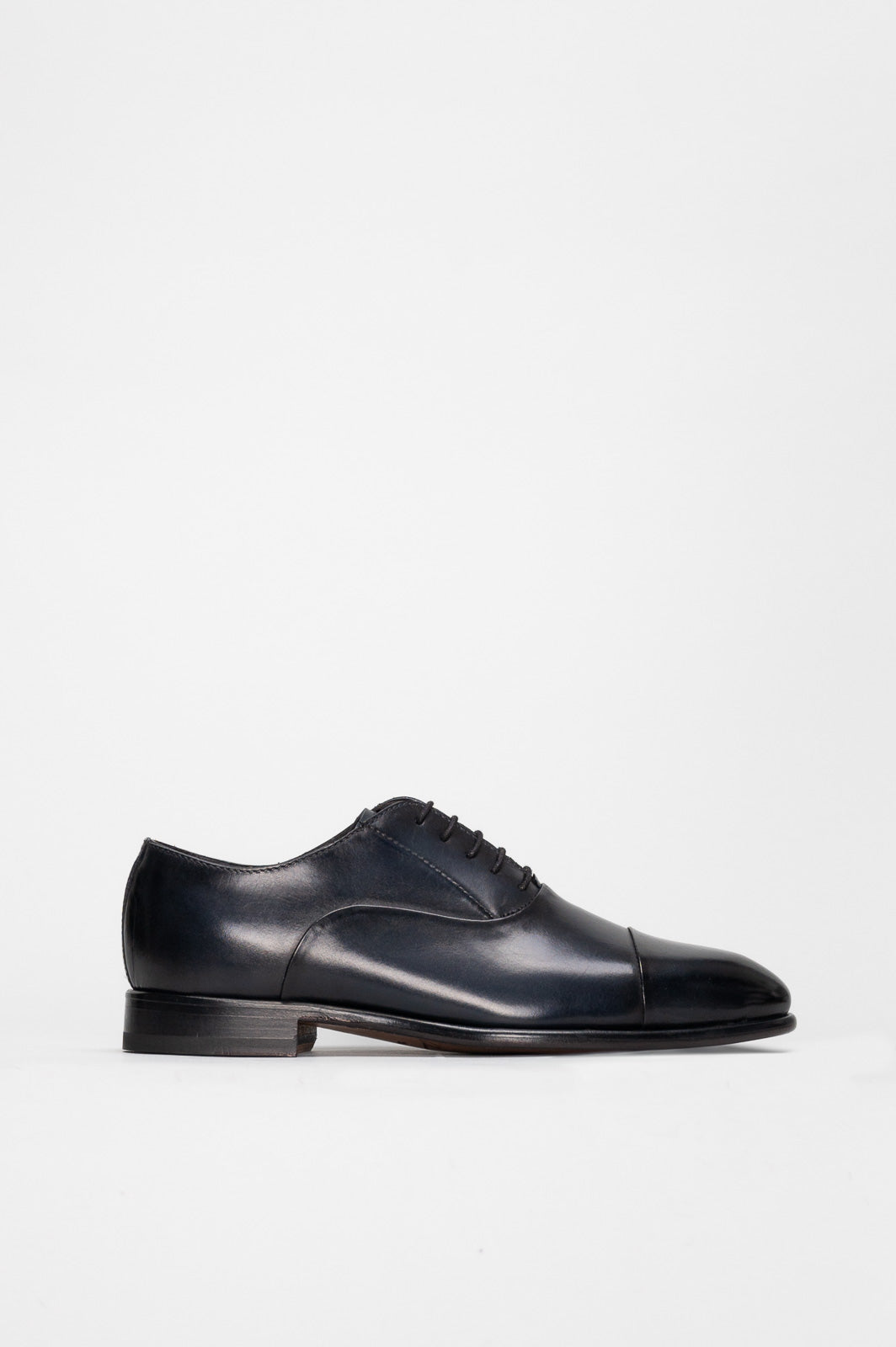 Men's Classic Oxford Napoli | Dark Blue Calf Leather