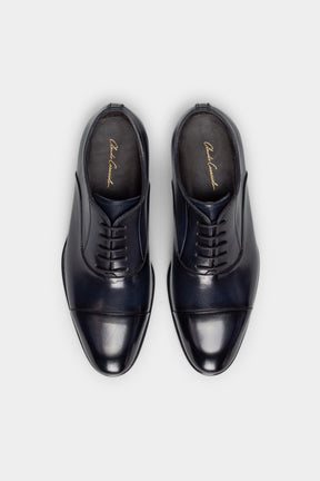 Men's Classic Oxford Napoli | Dark Blue Calf Leather
