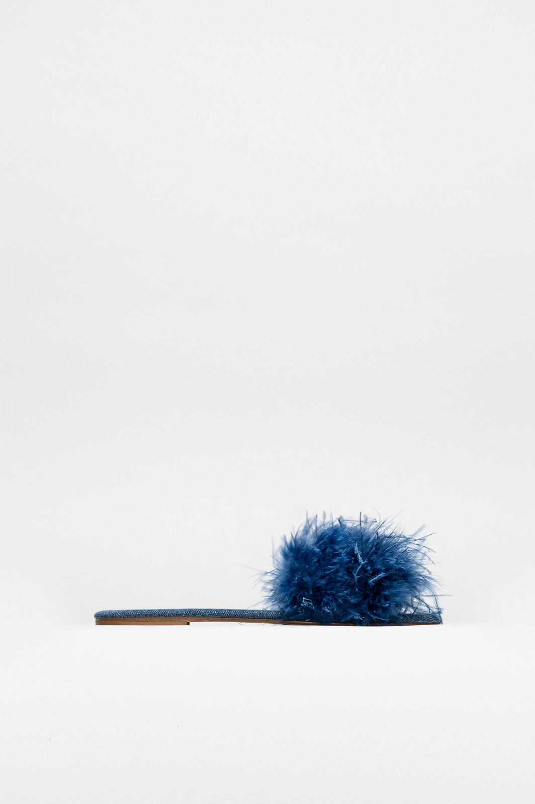 Flat Sandal Louise | Blue Denim