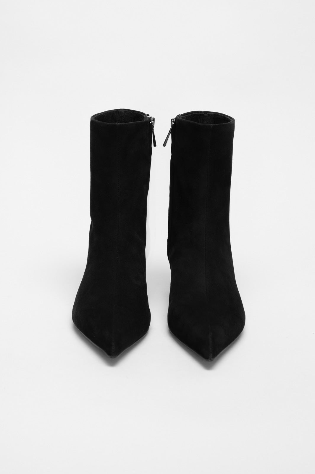 Zip Ankle Boot Lexi | Deep Black Soft Suede