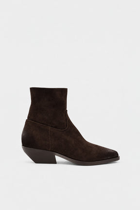 Cuban Boot Talco | Mocha Brown Suede
