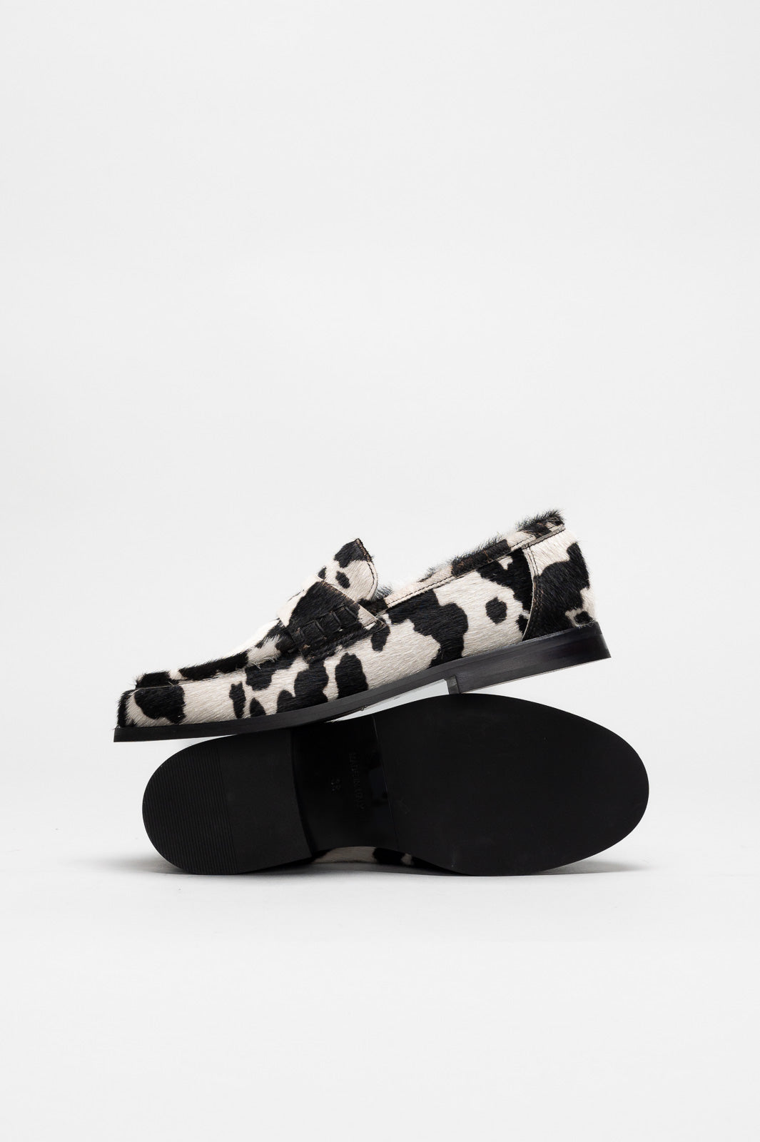 Penny Loafer Mucca | Patterned Pony Hair