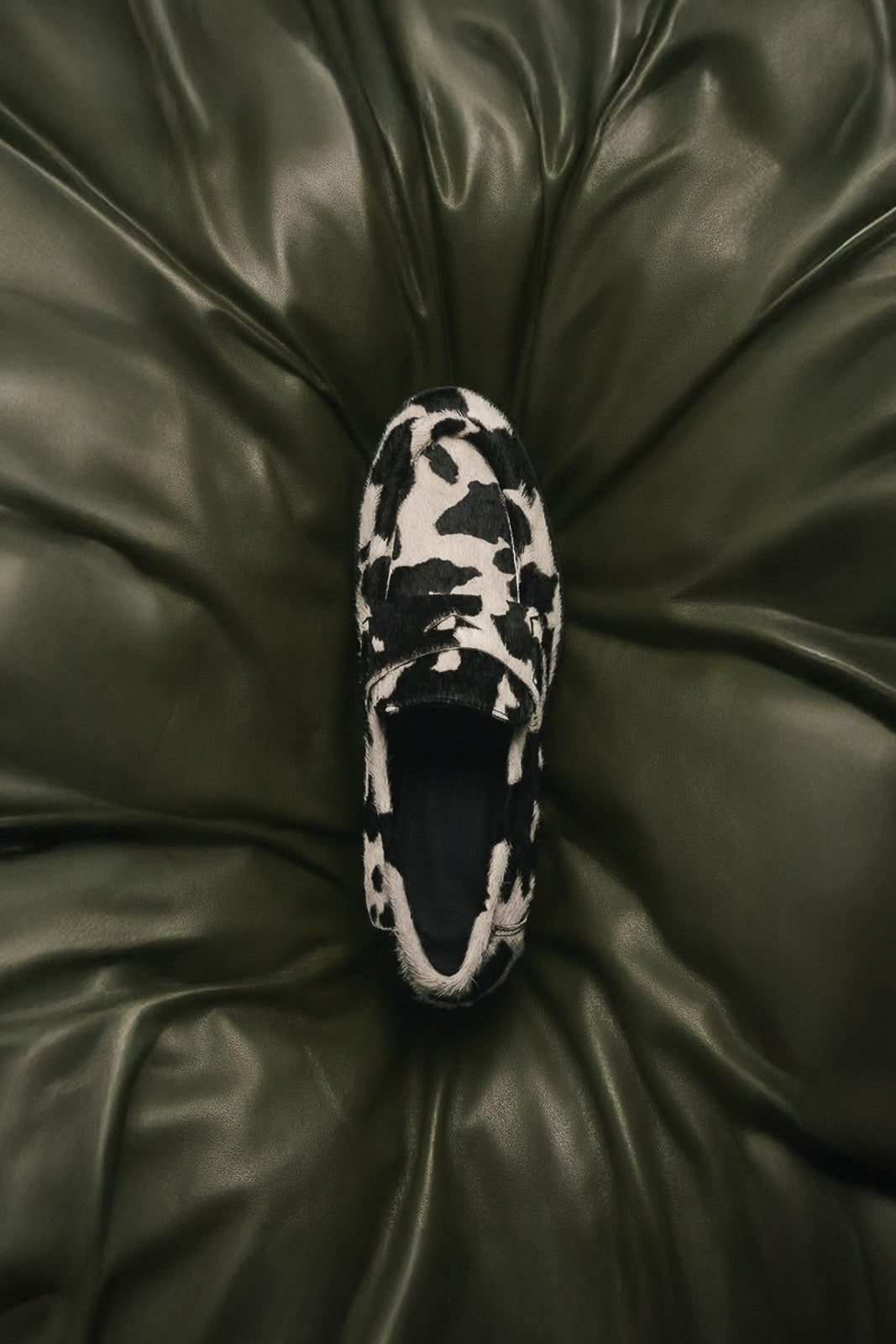 Penny Loafer Mucca | Patterned Pony Hair