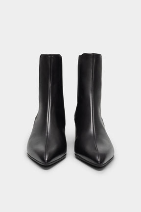 Elastic Boot Diva | Black Nappa Leather